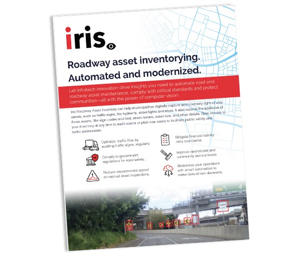Roadway asset inventory
